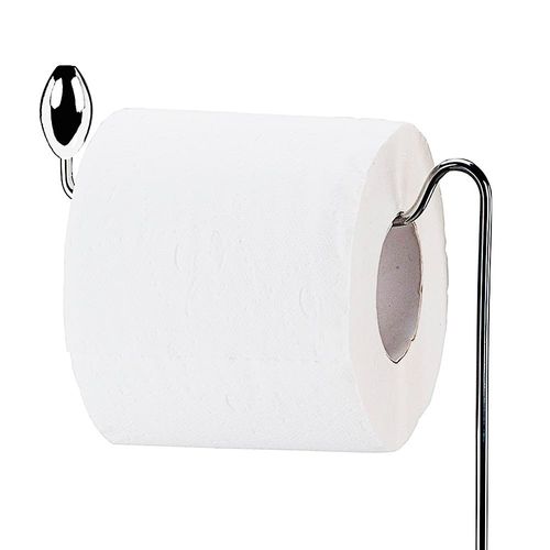 Suporte de Chão para Papel Higiênico Utimil em Aço Cromado - 50 cm