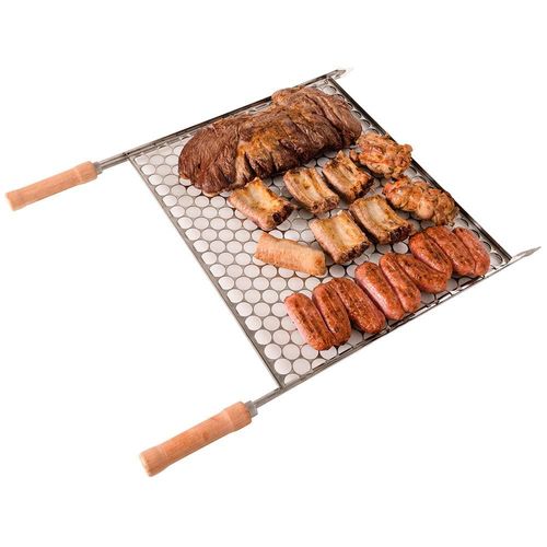 Grelha Moeda Utimil CR559 em Aço Inox - 38 x 48 cm