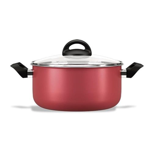 Caçarola com Tampa Brinox Chilli Cereja - 24 cm