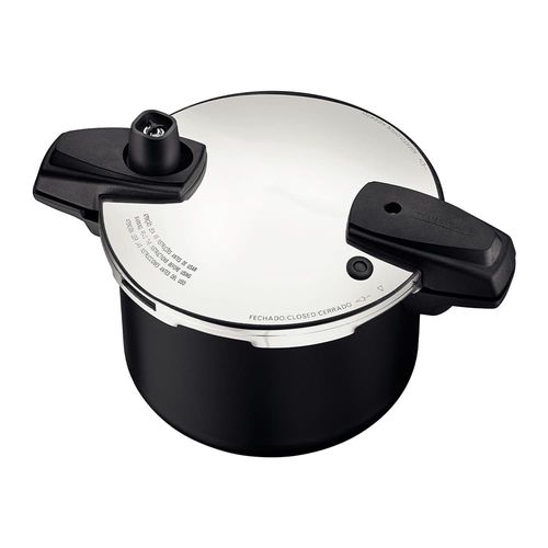 Panela de Pressão Tramontina Arizona em Alumínio com Revestimento Interno e Externo Antiaderente Starflon Max 4,5L – Preto