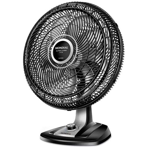 Ventilador de Mesa Mondial VTX-50-8P Preto - 50 cm 110V