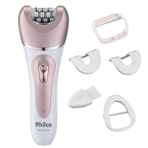 Depilador Philco Aqua Deluxe PDP01 Rosa - Bivolt