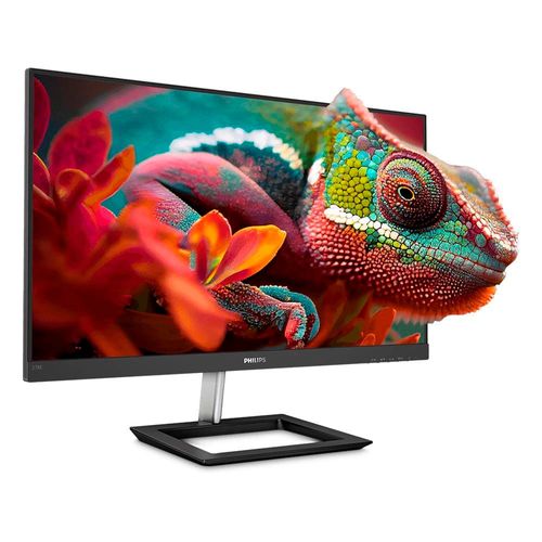 Monitor Philips 27” LCD 4K Ultra HD com Mega Infinite DCR, Speakers, 60 Hz, 4 ms e SmartImage Game – Preto