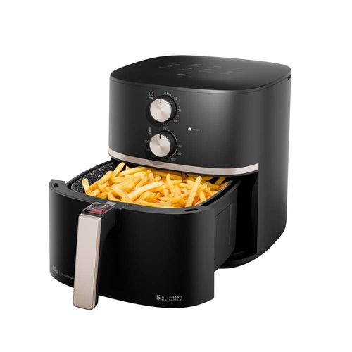 Fritadeira Elétrica Sem Óleo Air Fryer WAP Grand Family 5,2L – Preto 220V