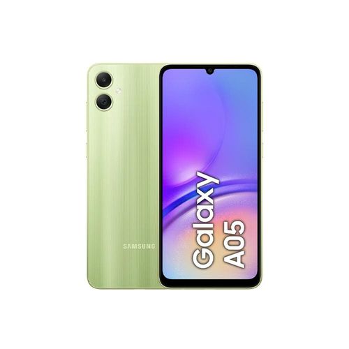 Smartphone Samsung Galaxy A05 Verde 128GB, 4GB RAM, Processador Octa-Core, Bateria de 5000mAh, Tela Infinita de 6.7", Câmera Traseira Dupla, Dual Chip