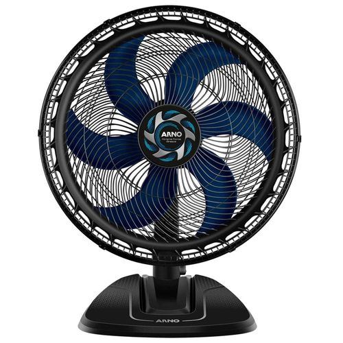 Ventilador de Mesa Arno Xtreme Force Breeze VB50 50cm com 3 Velocidades e 6 Pás - Preto 220v