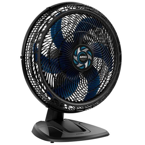 Ventilador de Mesa Arno Xtreme Force Breeze VB50 50cm com 3 Velocidades e 6 Pás - Preto 220v