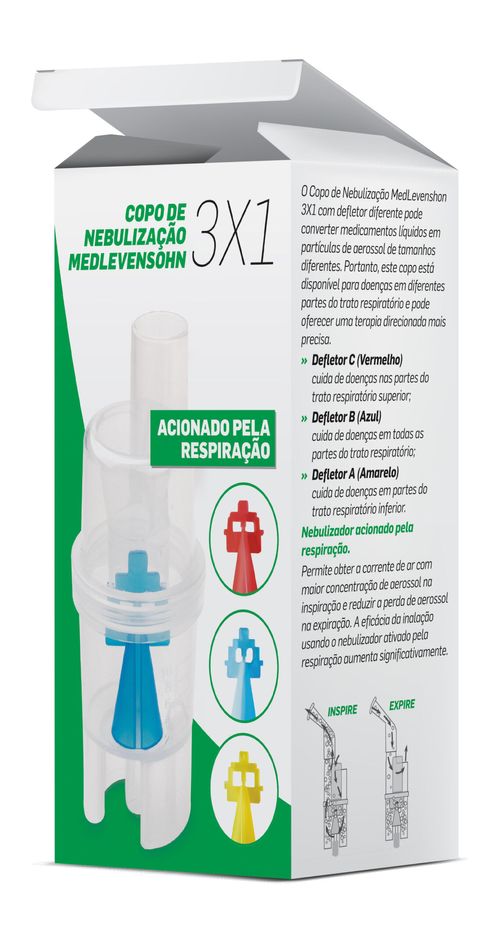 Copo de Nebulização 3×1 MedLevenshon