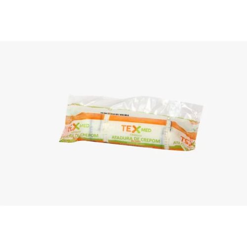 Kit 10 Rolos Atadura Crepom Não Estéril 12cmx1,80m TexMed