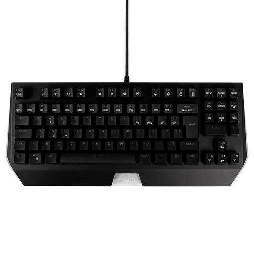 Teclado Gamer APlus Tech Mizu Rainbow Mecânico ABNT2 Switch Outemu Brown