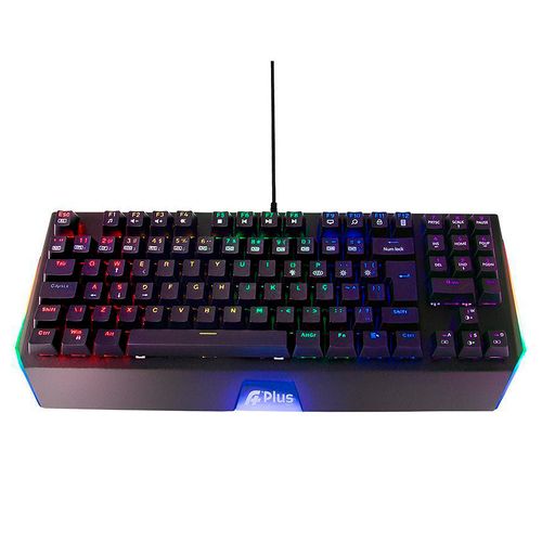 Teclado Gamer APlus Tech Mizu Rainbow Mecânico ABNT2 Switch Outemu Brown