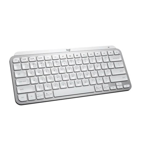 Teclado Sem Fio Logitech MX Keys Mini Bluetooth US Cinza Claro - 920-010506