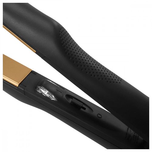 Prancha de Cabelo Ga.ma Italy 3D Therapy Gold Íon 34W Bivolt Preto