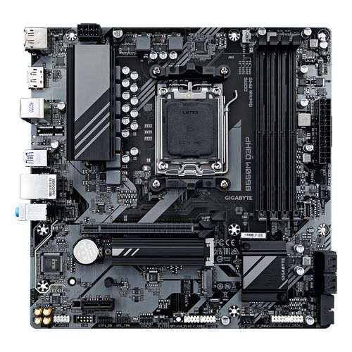 Placa Mãe Gigabyte Para AMD AM5 B650M Ultra Durable D3HP 4xDDR5 mATX