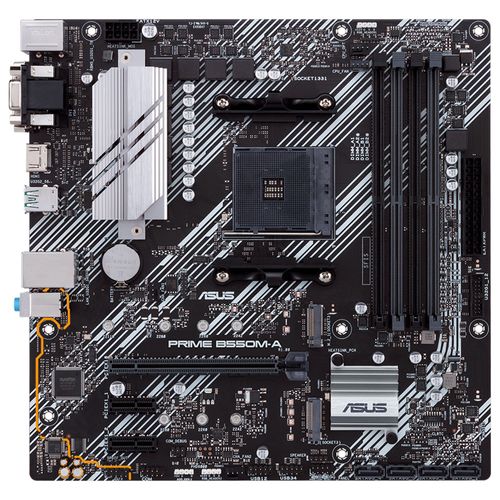 Placa Mãe Asus para AMD B550M-A Prime 4xDDR4 mATX