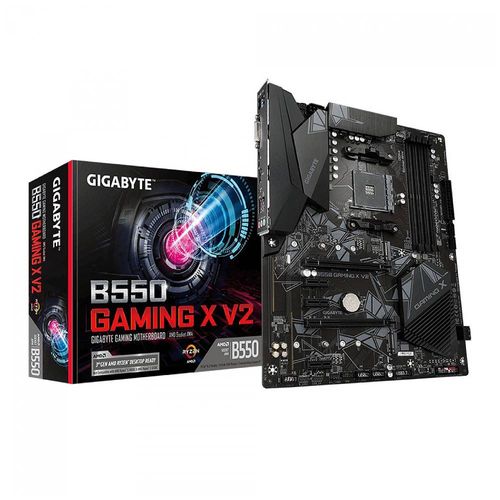 Placa Mãe Gigabyte para AMD AM4 B550 Gaming X V2 4xDDR4 ATX 1.0