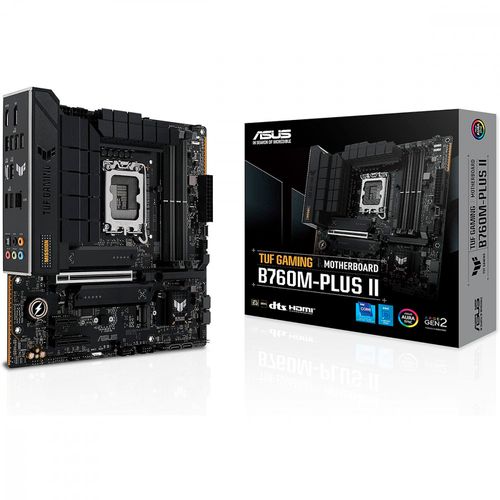 Placa Mãe Asus TUF Gaming Para Intel LGA 1700 B760M-PLUS II 4xDDR5 mATX