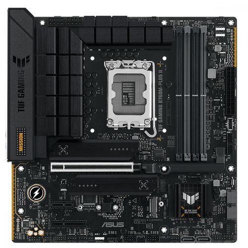 Placa Mãe Asus TUF Gaming Para Intel LGA 1700 B760M-PLUS II 4xDDR5 mATX