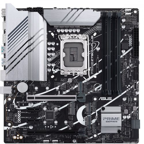 Placa Mãe Asus Prime Para Intel LGA 1700 Z790M-PLUS 4xDDR5 mATX