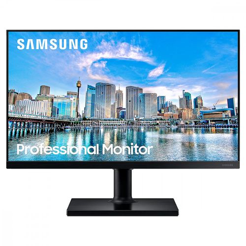 Monitor Samsung T450 24 Led FHD 75Hz 5ms HDMI VGA IPS Freesync Pivot - LF24T450FQLMZD