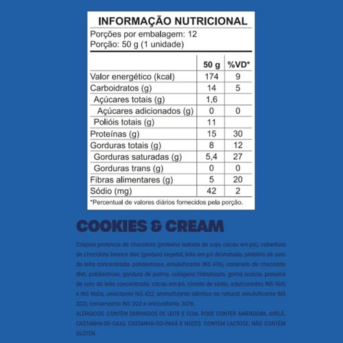 Bold Crunch Cookies E Cream Bold Snacks 50g
