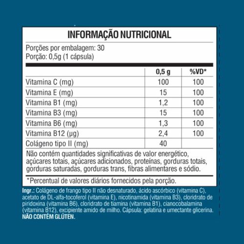 Colágeno Tipo II Mundo Verde  30 Cáps