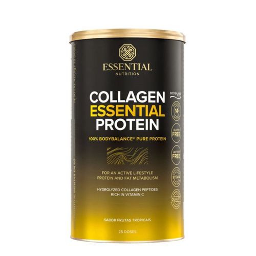 Collagen Protein Frutas Tropicais Essential Nutrition 427,5g