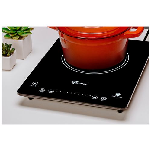 Cooktop 1 Boca Fischer 1Q Indução Preto 220V