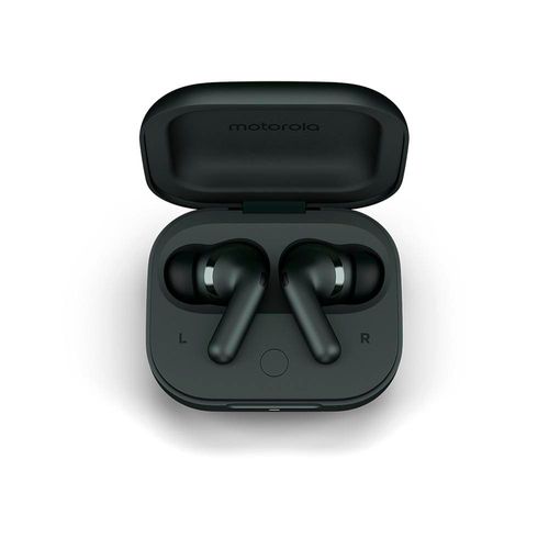 Fone de Ouvido Bluetooth Motorola Moto Buds+ com Cancelamento de Ruído e Áudio de Alta Resolução - Black