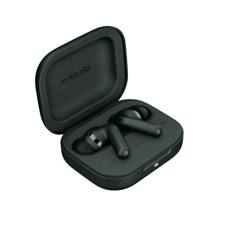 Fone de Ouvido Bluetooth Motorola Moto Buds+ com Cancelamento de Ruído e Áudio de Alta Resolução - Black