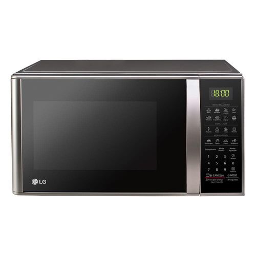 Forno Micro-ondas LG MS3043BR com Função Manter Aquecido e Limpa Fácil - Prata 110V