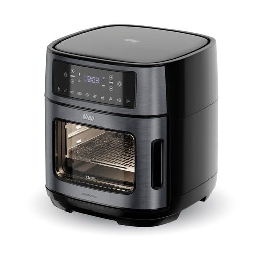 Fritadeira Elétrica Sem Óleo Air Fryer WAP Oven WAOD2 12L – Black Inox 110V