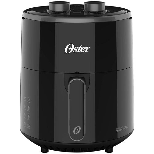 Fritadeira Elétrica Sem Óleo Air Fryer Oster OFRT400 4L – Preta 110V