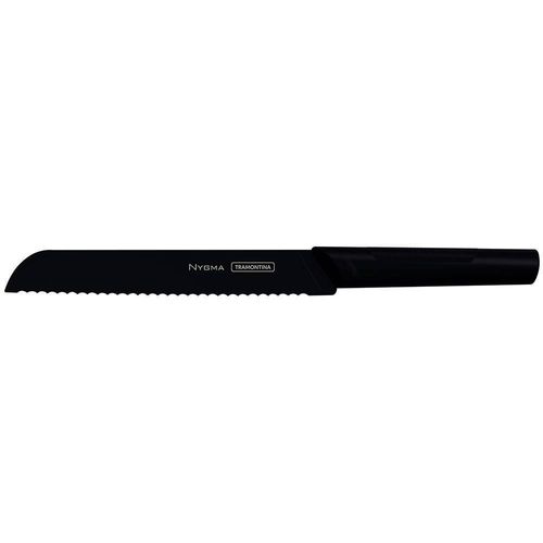 Faca 8" para Pão Tramontina Nygma em Aço Inox - Preto