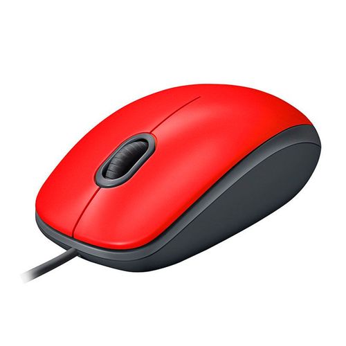 Mouse Logitech M110 Silent Vermelho