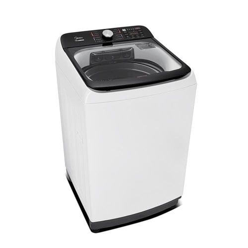 Lavadora de Roupas Midea MA512W150A com Wave Agitator, Timer digital e Filtro de fiapos 15kg - Branca 110V