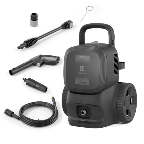 Lavadora de Alta Pressão Electrolux UltraWash 1800W com 2200PSI, Alça Retrátil, Engate Rápido, Bico Vario, Stop Total e Dispenser de Detergente 110V