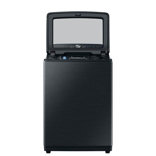 Lavadora de Roupas Samsung WA23B8377GVFAZ com SmartThings, Ecobubble e Magic Filter Preta - 23kg 110V