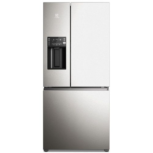 Geladeira Electrolux Multidoor Efficient IM8IS Frost Free com Tecnologia Inverter, AutoSense e Dispenser de Água e Gelo 540 L – Inox 220V