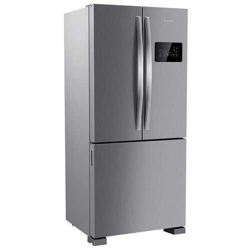 Geladeira Brastemp French Door BRO85AK Frost Free com Tecnologia Inverter, Turbo Freezer e Design Premium 554 L - Inox 220V