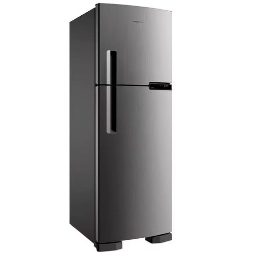 Geladeira Brastemp BRM44HK Frost Free Duplex com Compartimento Extrafrio e Fresh Zone Inox - 375L 110V