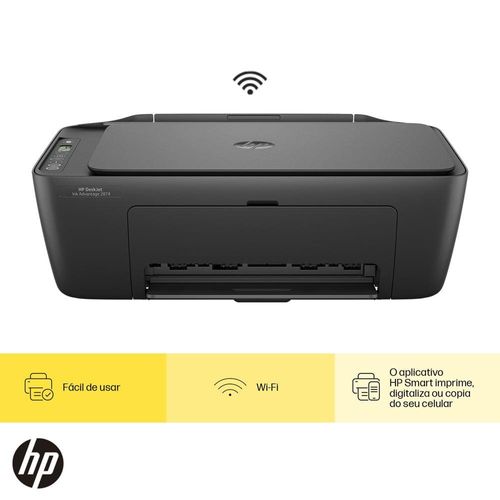 Multifuncional Jato de Tinta HP DeskJet Ink Advantage 2874 - Impressora, Copiadora e Scanner