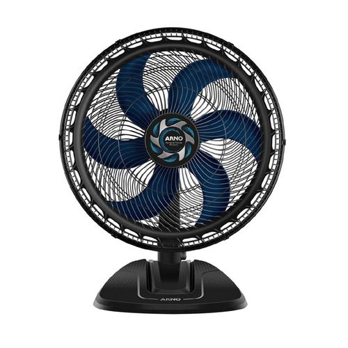 Ventilador de Mesa Arno Xtreme Force Breeze VB50 50cm com 3 Velocidades e 6 Pás - Preto 110v