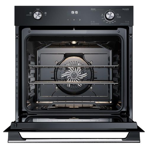 Forno de Embutir a Gás Electrolux OE8GH Efficient 80L com Perfectcook360 220V - Preto