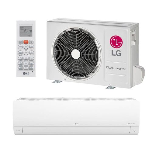 Ar-condicionado Split Dual Inverter Voice LG S3NW12JA31A / S3UW12JA31A Quente/Frio 12.000 BTU - 220V