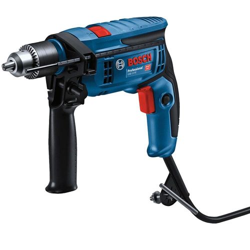 Furadeira de Impacto Bosch GSB 13 RE com Acessórios e Maleta Plástica 127V