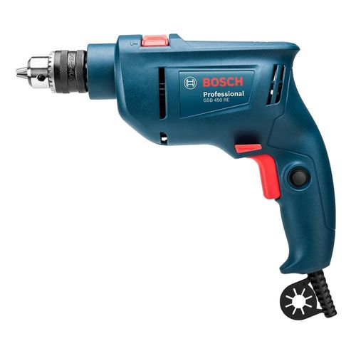 Furadeira de Impacto Bosch GSB 450 RE Mandril 3/8" - 450W 220V