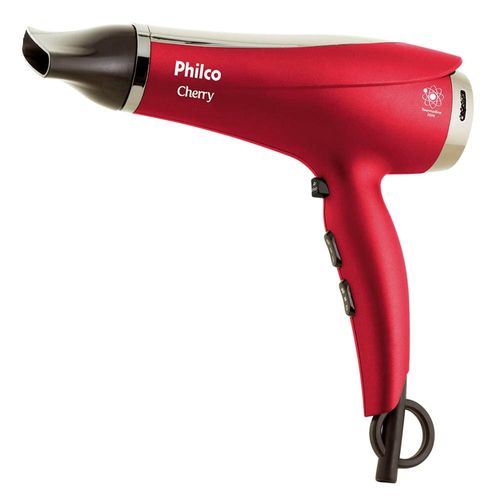 Secador de Cabelos Philco Cherry Vermelho 2200W 110V