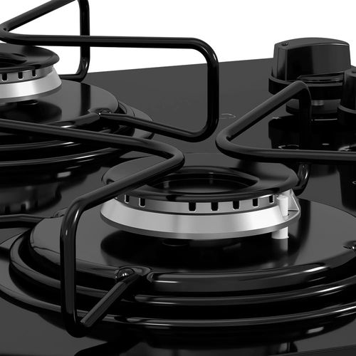 Cooktop a Gás 4 Bocas Itatiaia Essencial com Acendimento Automático Bivolt - Preto