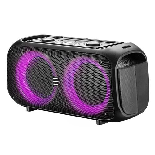 Caixa de Som Amplificada Pulse SP513 Double com Iluminação LED, Bluetooth, Rádio FM e USB - 700W RMS